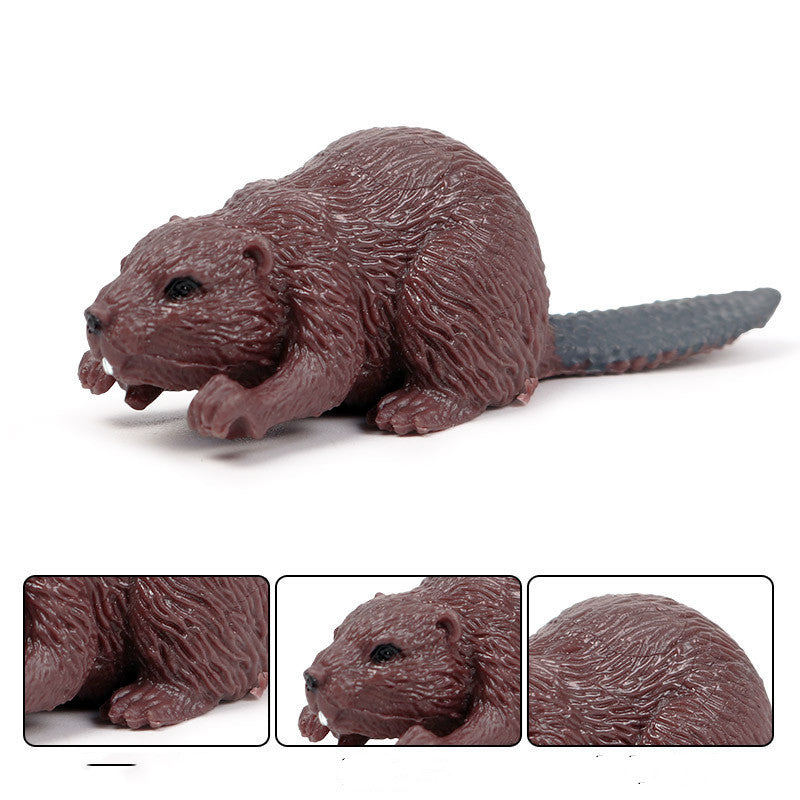 Simulation Wild Animal Toy Model Mini Animal Plastic Toys