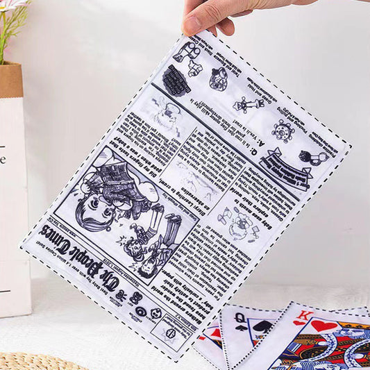 1 jouet sonore indéchirable pour chien de compagnie, jeu de cartes à jouer avec un journal qui couine, résistant aux dents, jouets interactifs pour chiots Corgi Teddy 