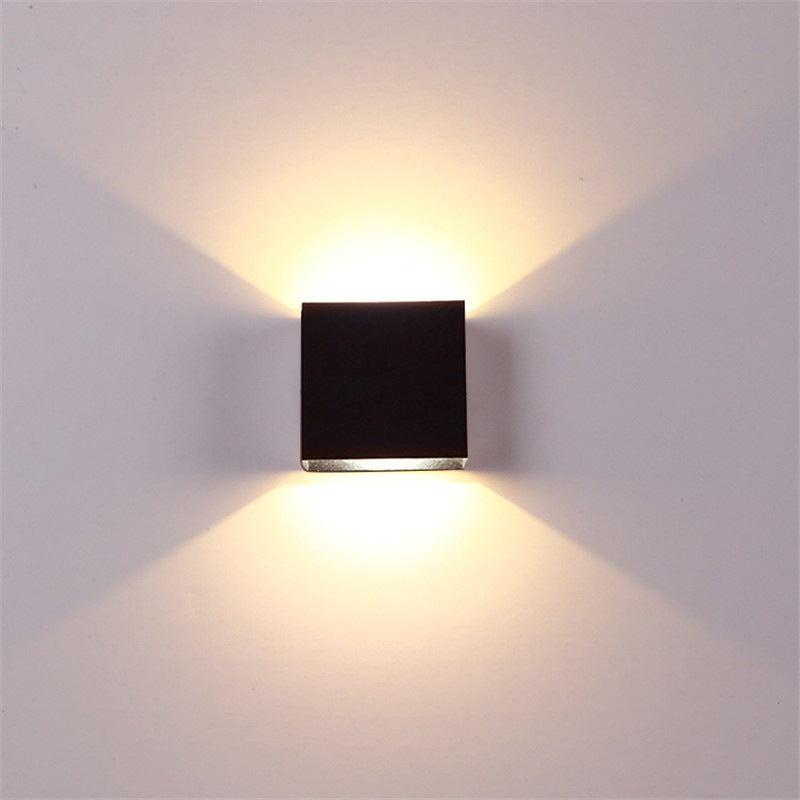 Lampe murale extérieure étanche à LED pour jardin, porte, patio, balcon, jardin