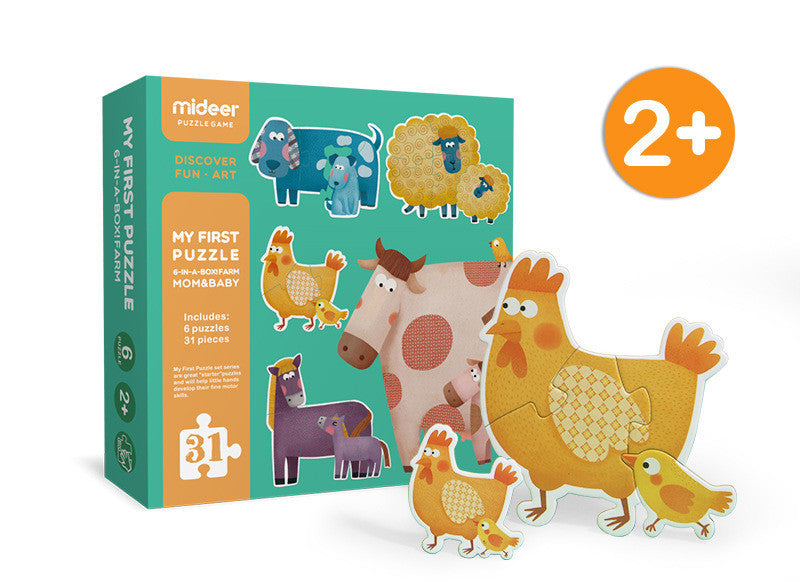 Animal puzzle paper puzzle