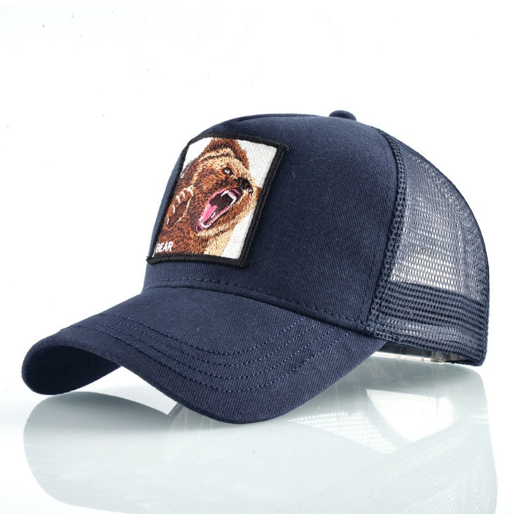 Casquette de baseball à motif animalier