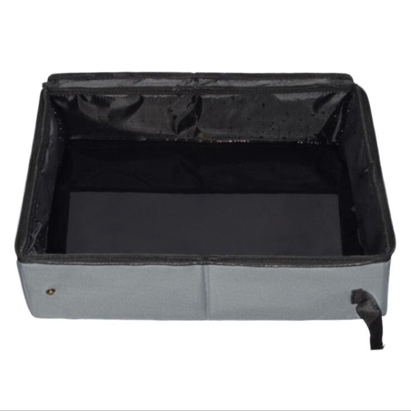 Caja de arena para gatos plegable impermeable de alta calidad