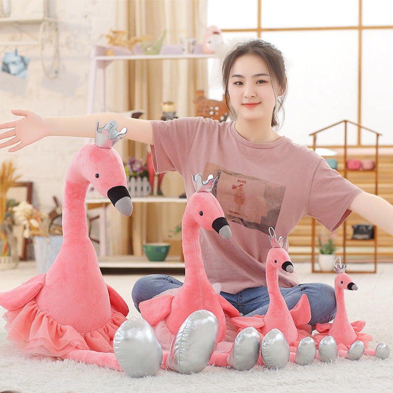 Swan Doll Plush Toys Children's Room Decoration