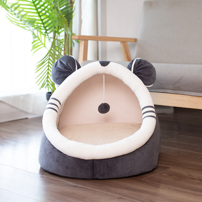 Fournitures pour animaux de compagnie de chenil chaud et lavable