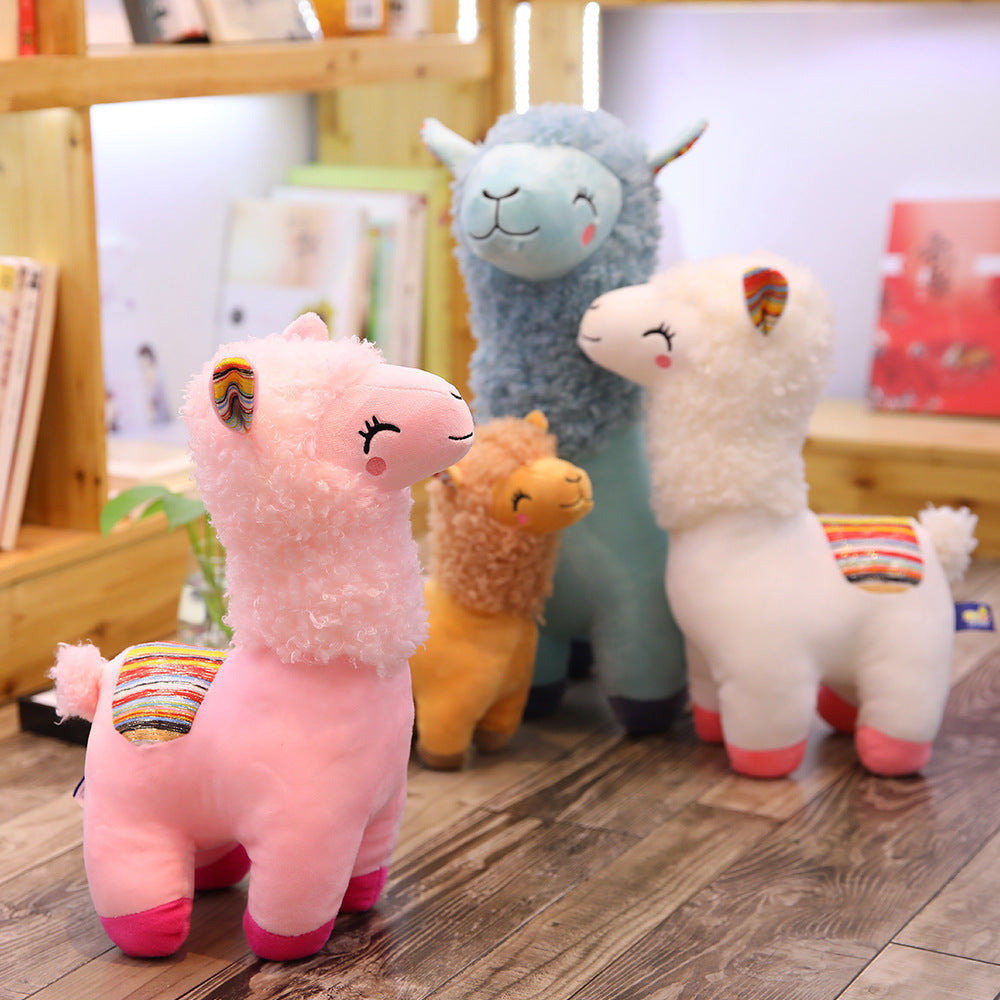 Alpaca Llama Plush Toy Doll Animal Stuffed Animal Dolls