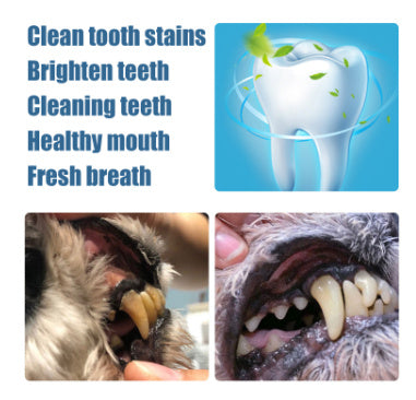 Yegbong Pet Teeth Whitening Pen Dog Cat Tartar Teeth