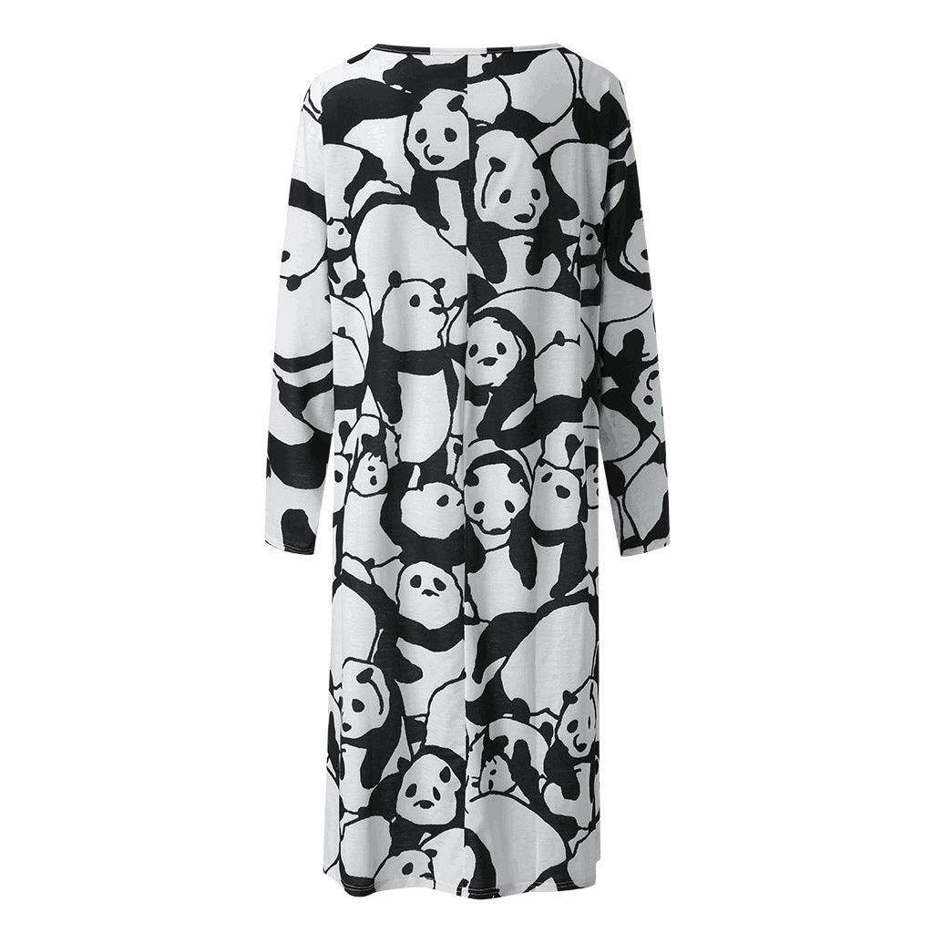 Robe à imprimé animalier