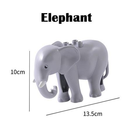 Blocs de construction de figurines d'animaux