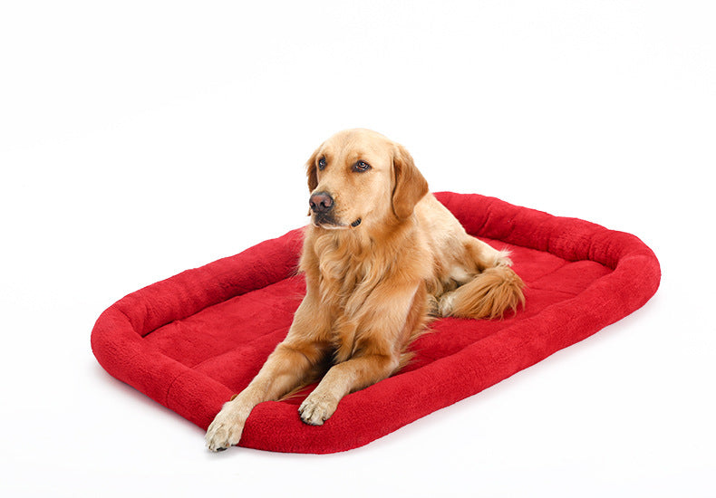 Coussin pour animaux de compagnie en velours