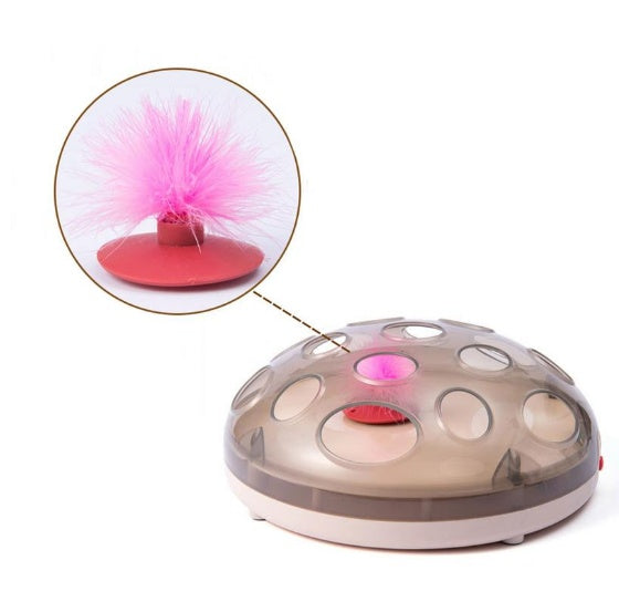 Electric cat toy carousel