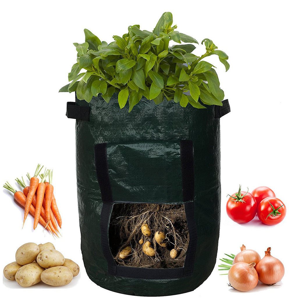 Sac de plantation de jardin en tissu PE