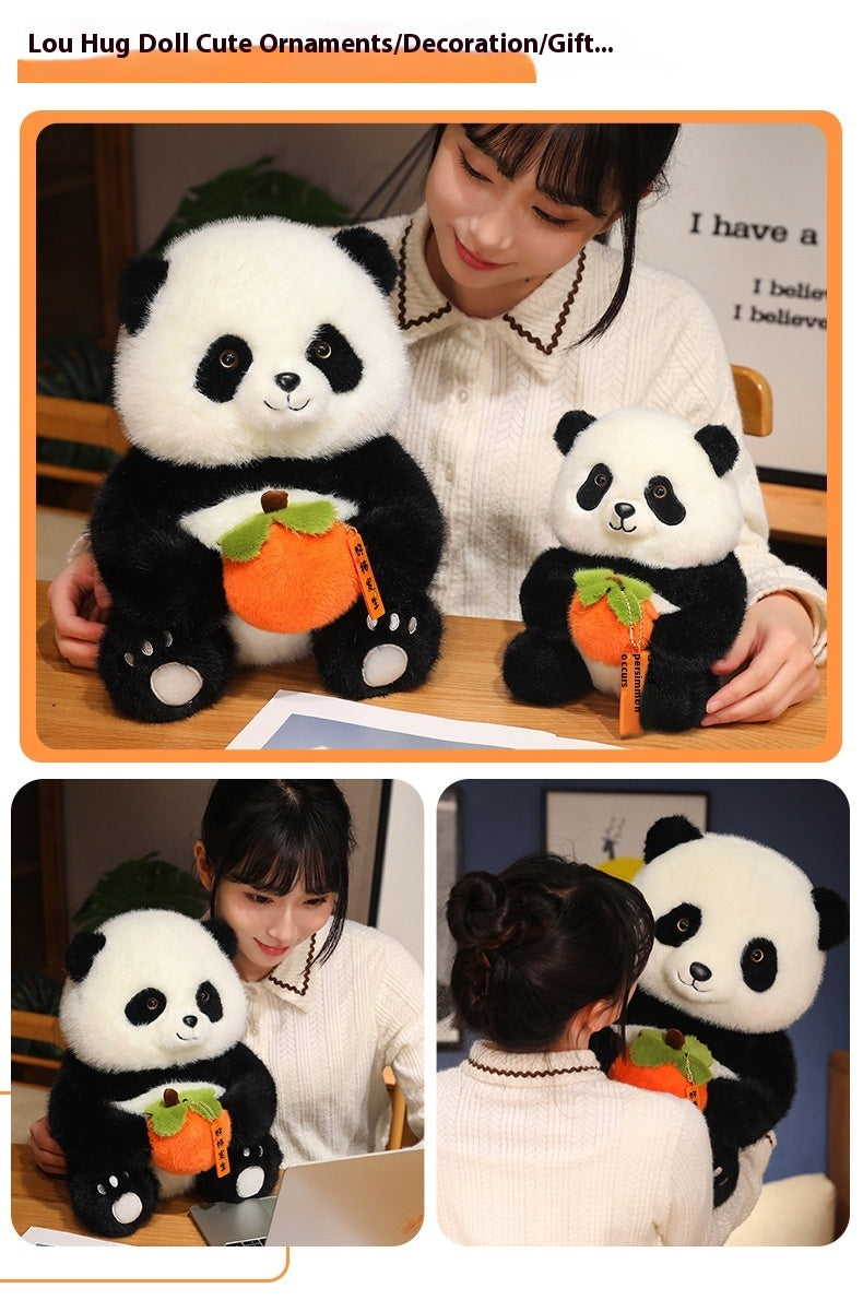 Tourist Souvenir Children's Gift Good Persimmon Panda Doll