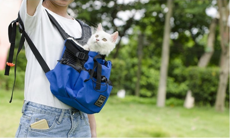 Mochila para mascotas ventilada y transpirable