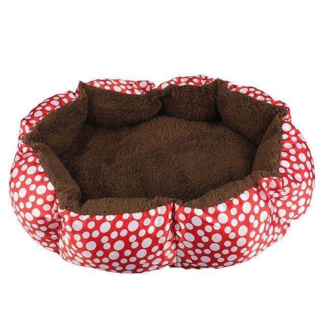 Cama cálida de felpa suave para mascotas, perros, cachorros y gatos