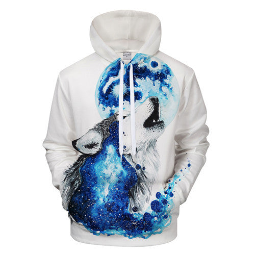 Sudadera de hombre con estampado animal. 