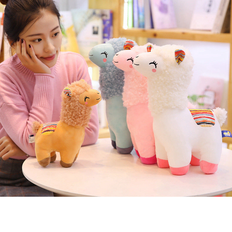 Alpaca Llama Plush Toy Doll Animal Stuffed Animal Dolls