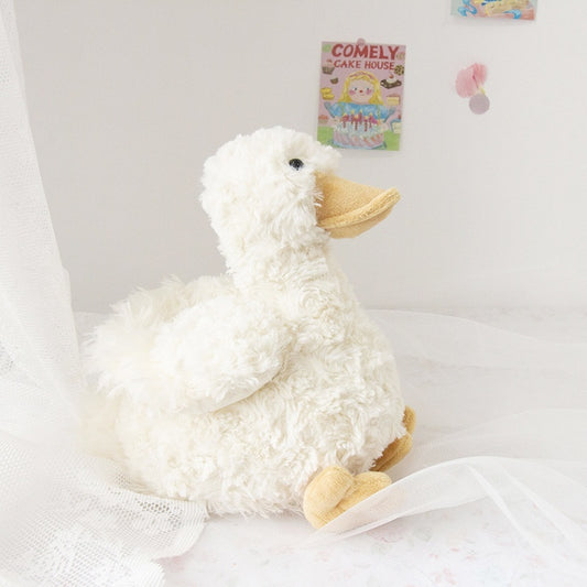 White Goose-doll Nordic Ins Wind Net Red Pet Doll Duck Plush Toy