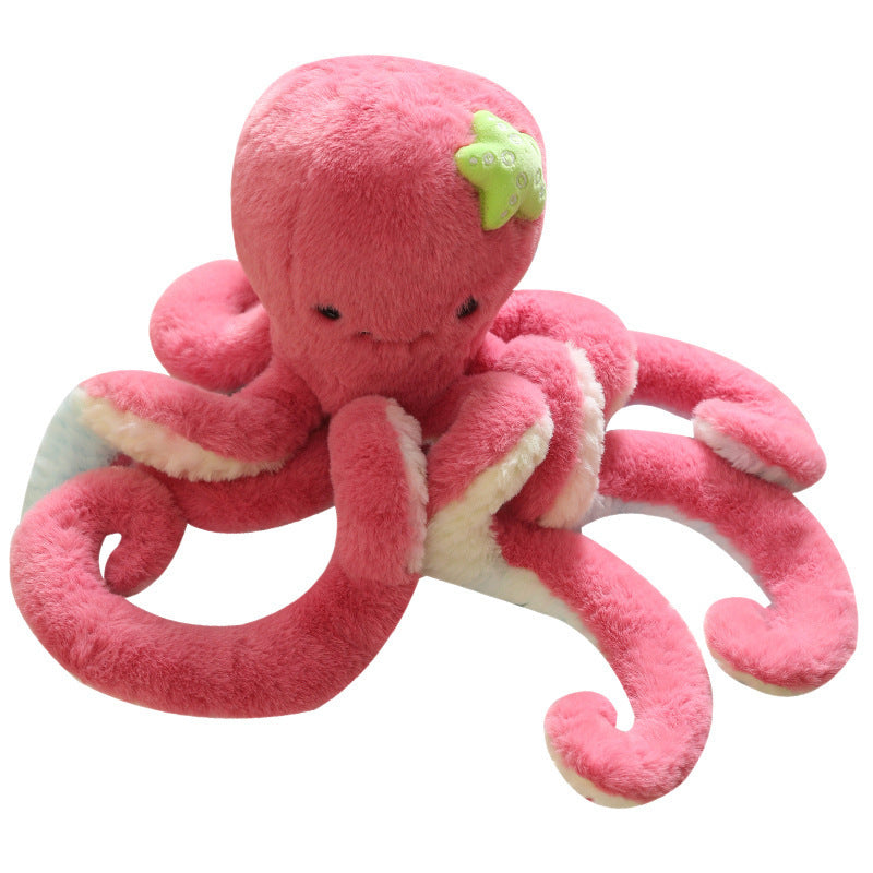 Peluche De Pulpo Con Ventosa Lindos Tentáculos De Gran Tamaño