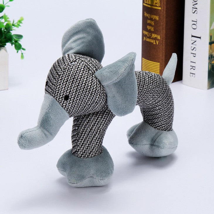 Wear-resistant And Bite-resistant Pet Sounding Plush Doll