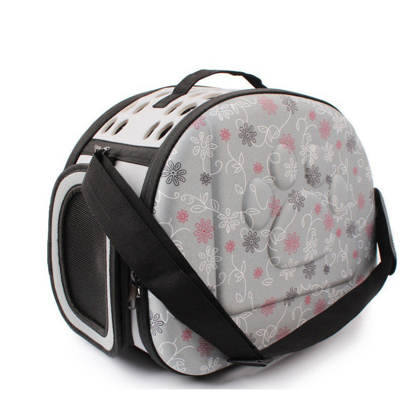 Sac spatial pour animaux de compagnie, sac à main pliable pour animaux de compagnie, sac à bandoulière Portable pour animaux de compagnie, impression