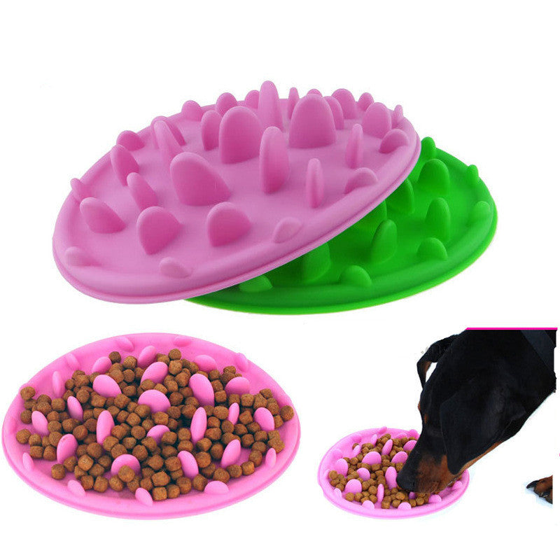 Bol de Slow Food en Silicone Anti-étranglement pour chien