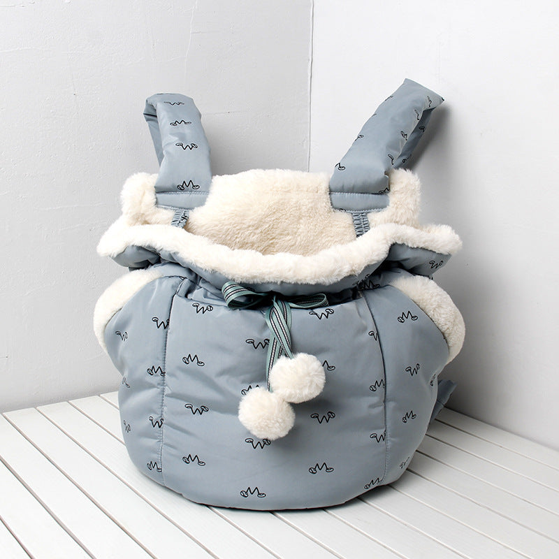 Fournitures pour animaux de compagnie, sac à dos Portable pour chat, sac de poitrine chaud