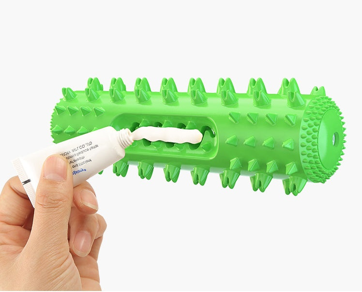 Suministros para mascotas Palillo de dentición para perros Vocal Pet Cepillo de dientes para perros Juguete para masticar con ventilación para perros