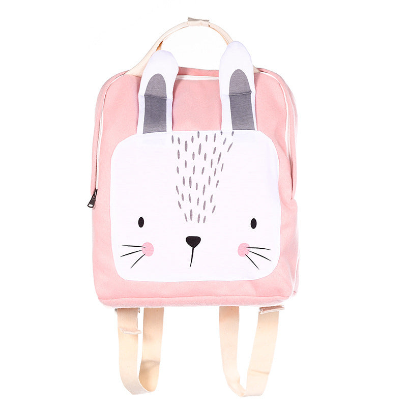 Sac à dos animal tridimensionnel de dessin animé, sac d'école pour enfants