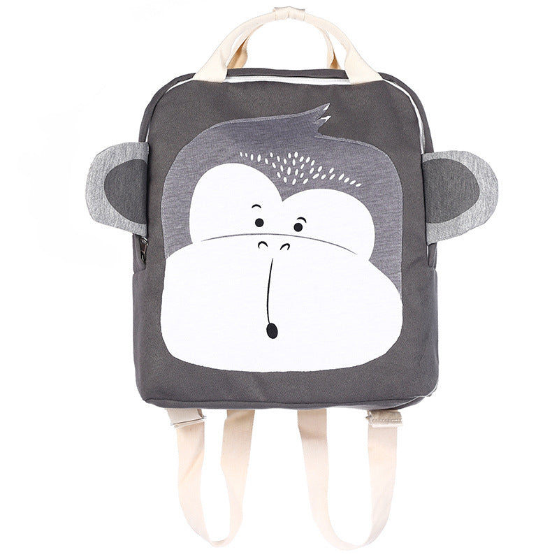 Sac à dos animal tridimensionnel de dessin animé, sac d'école pour enfants