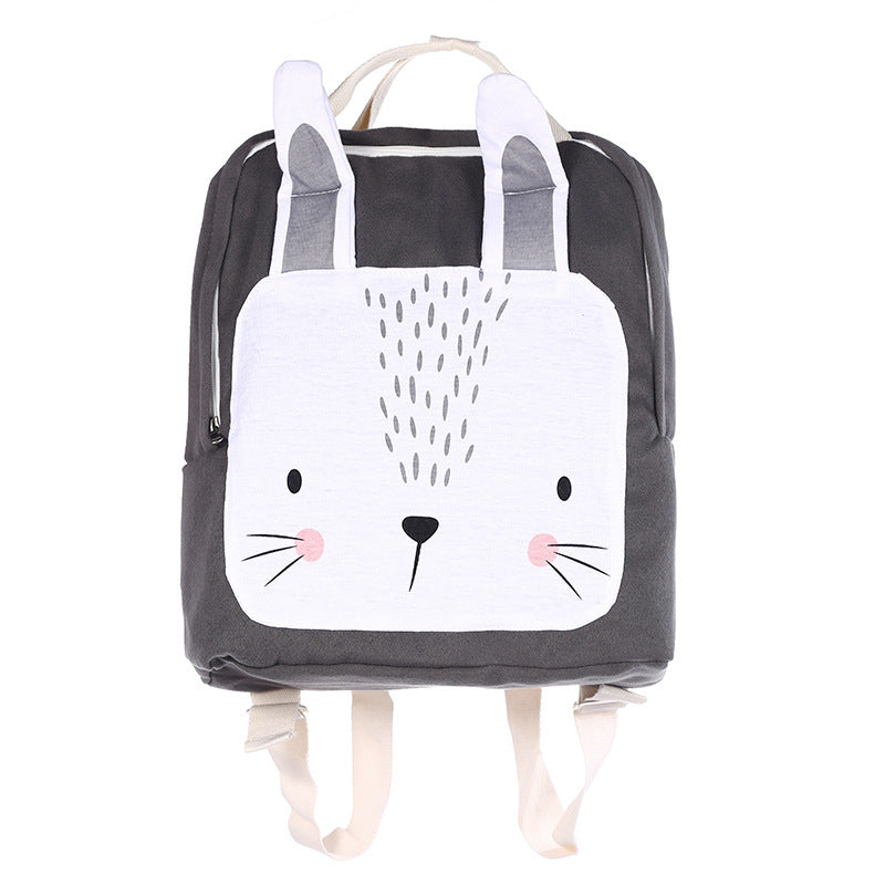 Sac à dos animal tridimensionnel de dessin animé, sac d'école pour enfants