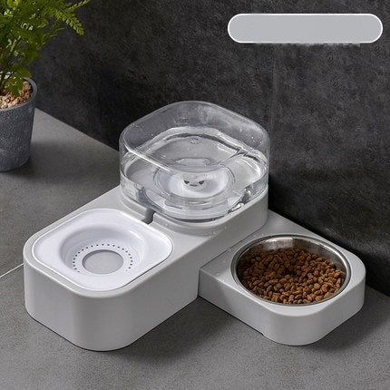 Bol de nourriture pour chat d'eau potable automatique bol de boisson Anti-renversement pour chat bol de riz pour chat