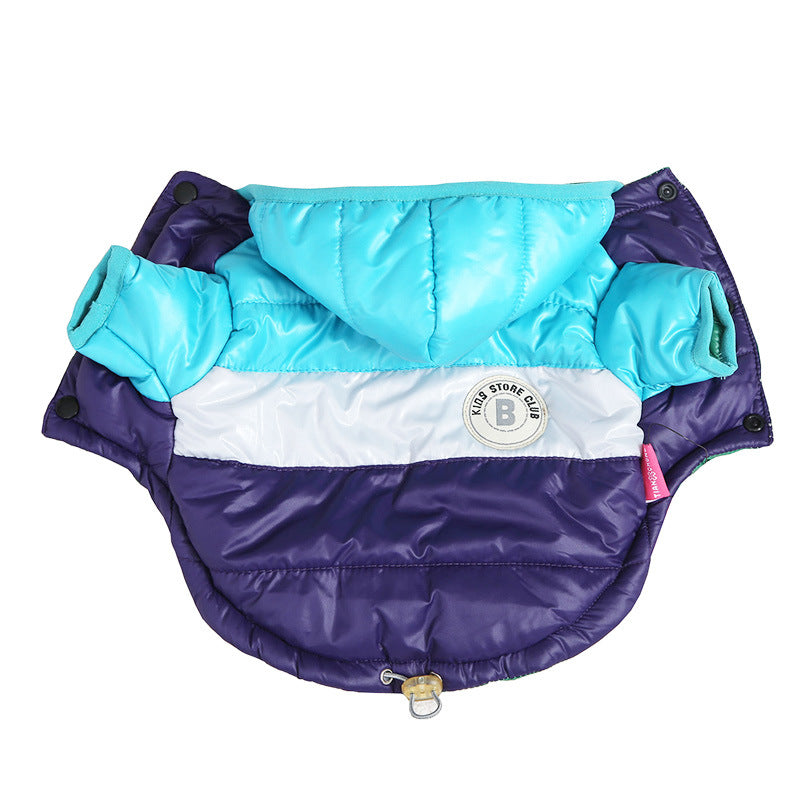 Chaqueta impermeable cálida para perros pequeños