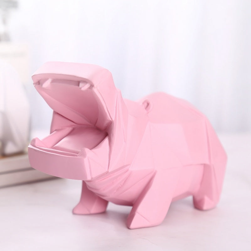 Creative Products Home Furnishing Accessories Resin Crafts Decoration Piggy Bank Animal Creative Gift Decoration