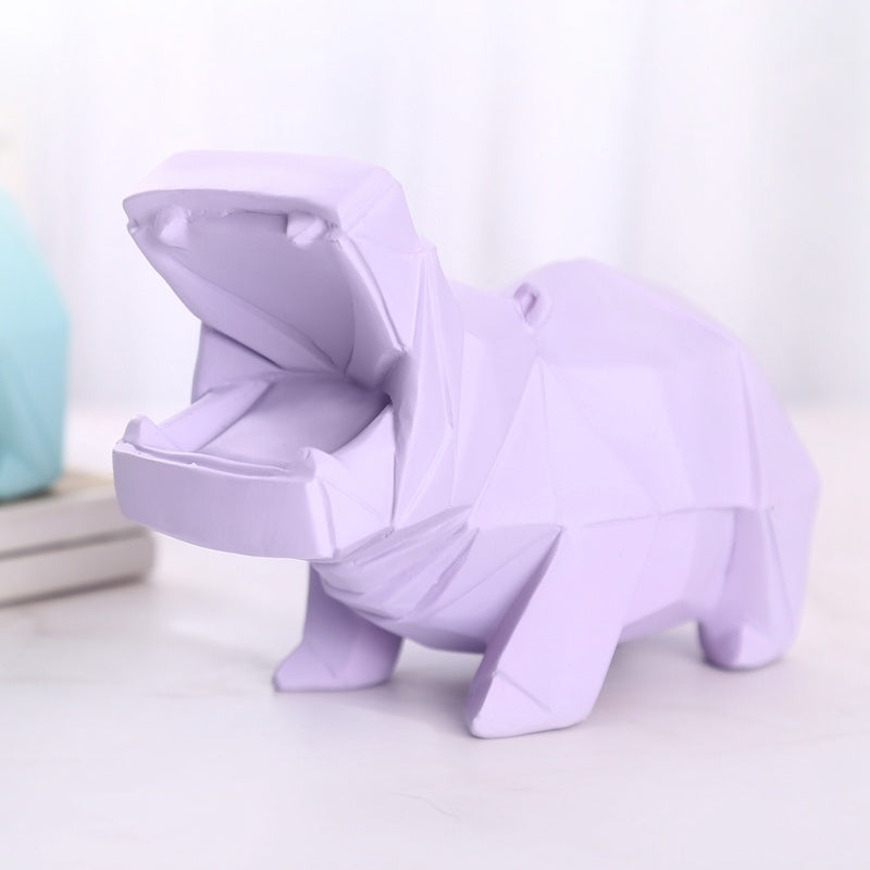 Creative Products Home Furnishing Accessories Resin Crafts Decoration Piggy Bank Animal Creative Gift Decoration