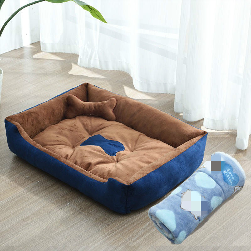 Cama para perros Four Seasons Golden Retriever Teddy Kennel Alfombrilla para perros Perros pequeños Perros medianos