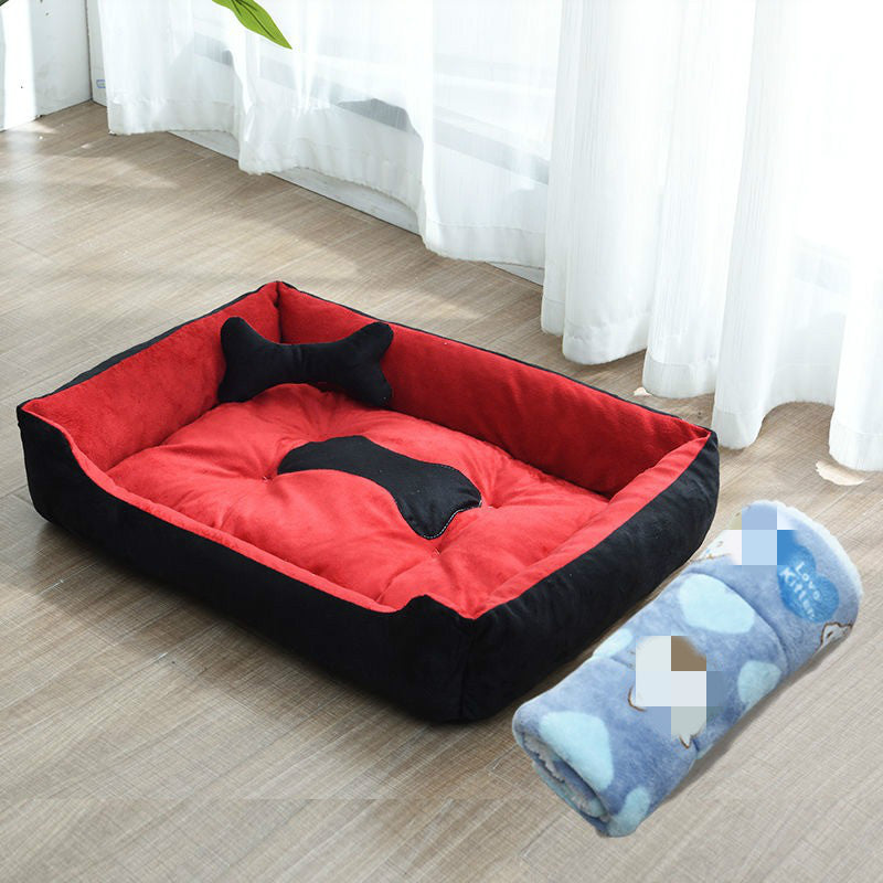 Cama para perros Four Seasons Golden Retriever Teddy Kennel Alfombrilla para perros Perros pequeños Perros medianos