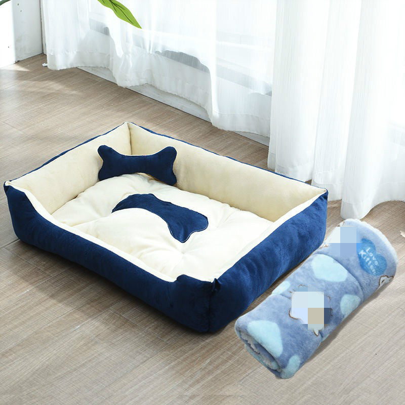 Cama para perros Four Seasons Golden Retriever Teddy Kennel Alfombrilla para perros Perros pequeños Perros medianos