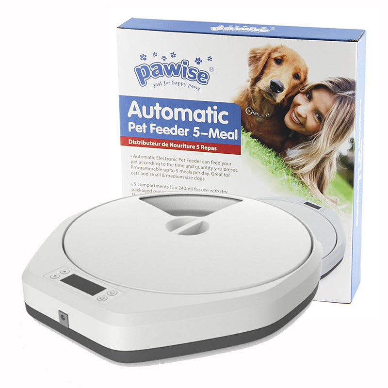 Bol de synchronisation intelligent pour chat et chien, mangeoire automatique multi-grille pour animaux de compagnie