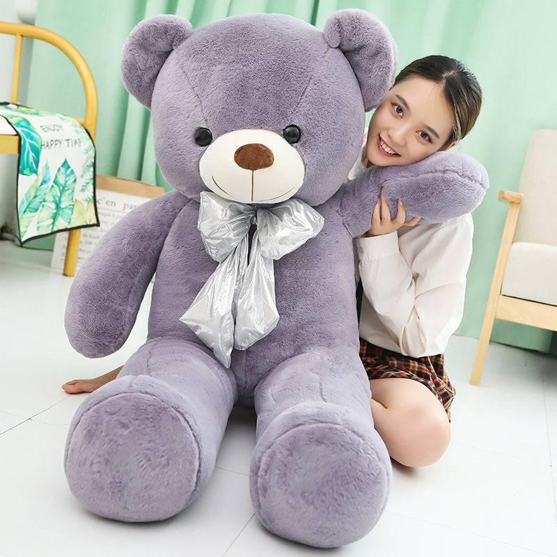 80-100cmx  Cotton Stuffed Plush Animals Toys  Macaron color Teddy Bear Plush Toys Pillow Soft Animal Doll