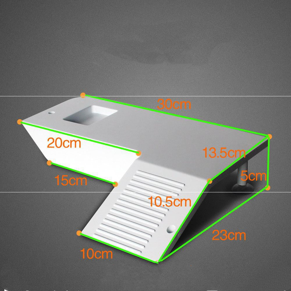 Con ventosa de alimentación para cinturón de geco Plataforma de secado para ranas cornudas Isla flotante para reptiles trepadores de tortugas Plataforma de escalada en escalera Plataforma flotante para comederos de lagartijas