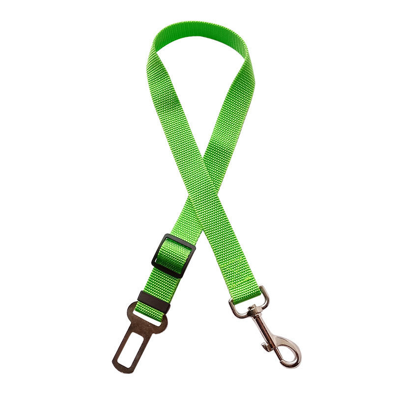 Ceinture de sécurité réglable pour animal de compagnie, chat, chien, siège de voiture, harnais pour chien, clip de laisse, levier de sécurité, colliers de traction pour chiens, accessoires pour chiens, produits pour animaux de compagnie