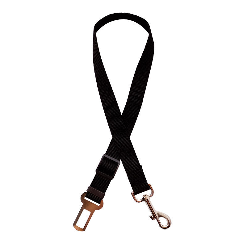 Ceinture de sécurité réglable pour animal de compagnie, chat, chien, siège de voiture, harnais pour chien, clip de laisse, levier de sécurité, colliers de traction pour chiens, accessoires pour chiens, produits pour animaux de compagnie