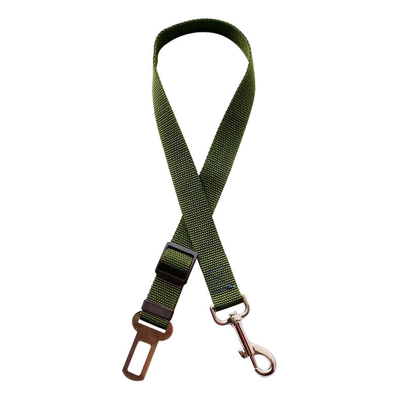 Ceinture de sécurité réglable pour animal de compagnie, chat, chien, siège de voiture, harnais pour chien, clip de laisse, levier de sécurité, colliers de traction pour chiens, accessoires pour chiens, produits pour animaux de compagnie