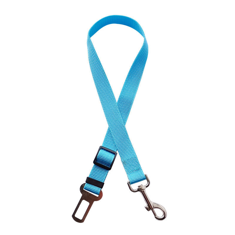 Ceinture de sécurité réglable pour animal de compagnie, chat, chien, siège de voiture, harnais pour chien, clip de laisse, levier de sécurité, colliers de traction pour chiens, accessoires pour chiens, produits pour animaux de compagnie