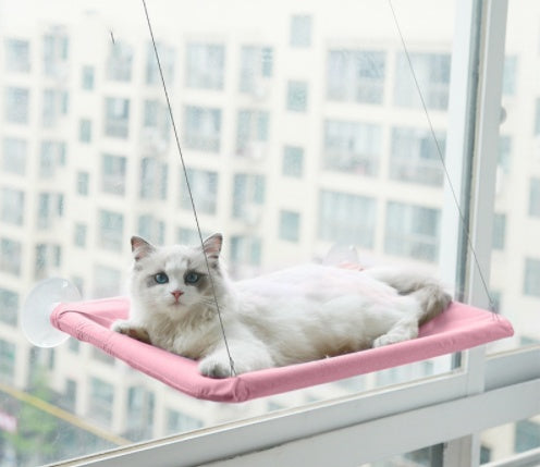 Suction Cup Hanging Bed For Summer Sunbathing Swing Cat Supplies