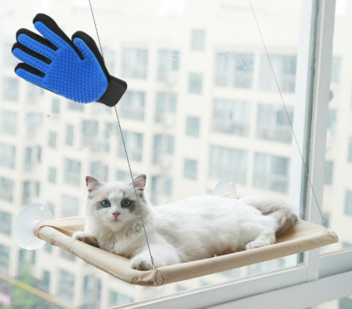 Suction Cup Hanging Bed For Summer Sunbathing Swing Cat Supplies