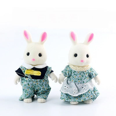 Simulation Animal Doll Doll Accessories Cute Rabbit Play House Toy