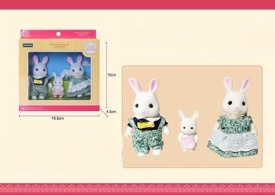 Simulation Animal Doll Doll Accessories Cute Rabbit Play House Toy