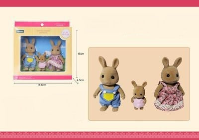 Simulation Animal Doll Doll Accessories Cute Rabbit Play House Toy