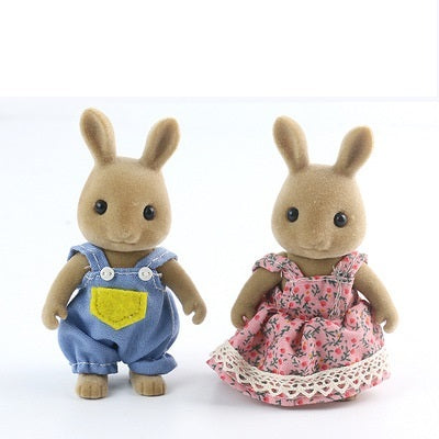 Simulation Animal Doll Doll Accessories Cute Rabbit Play House Toy